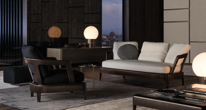 Virginia Indoor Sofa, Minotti