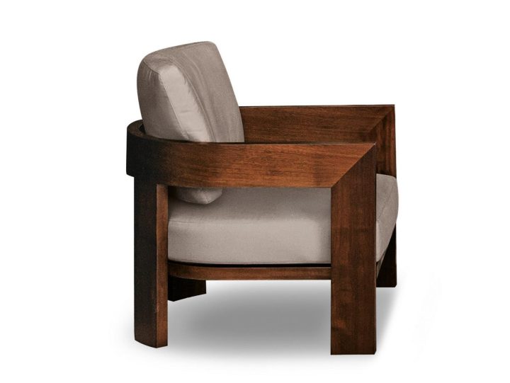 Warhol Iroko Outdoor Garden Armchair, Minotti