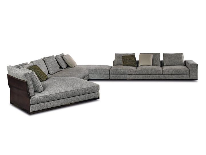 West Saddle Hide Sofa, Minotti