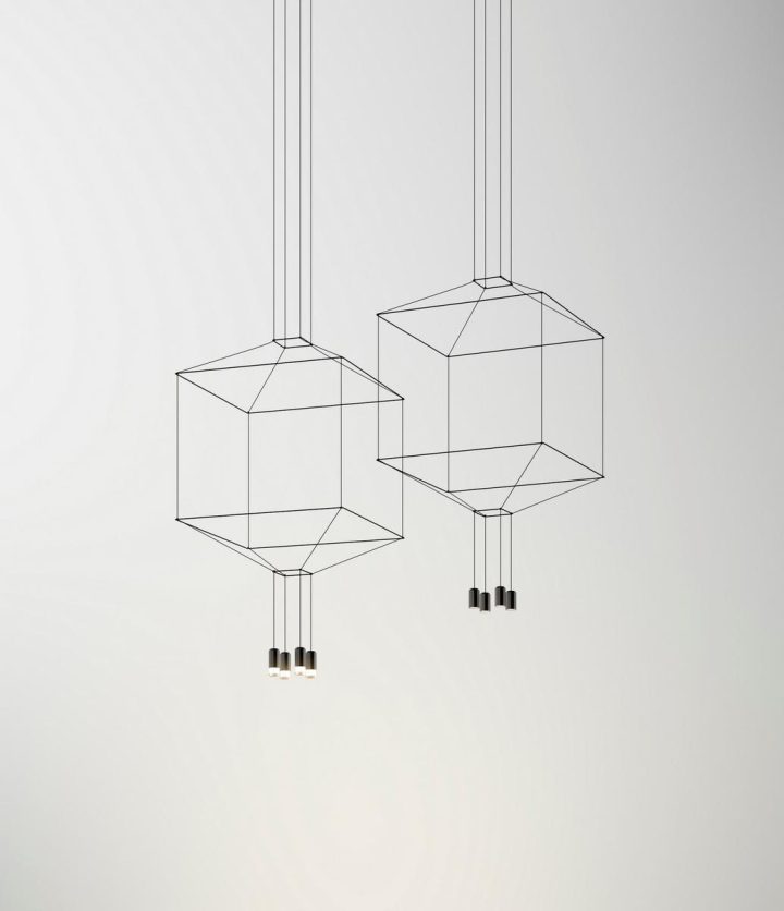 Wireflow 4 Pendant Lamp, Vibia