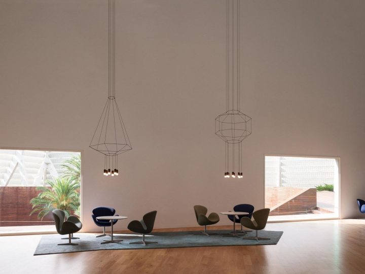 Wireflow 6 Pendant Lamp, Vibia