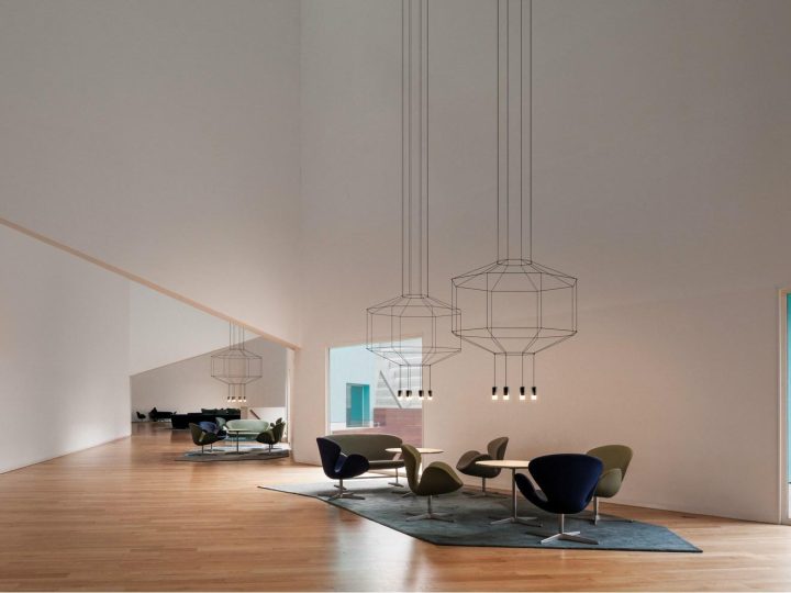 Wireflow 8 Pendant Lamp, Vibia