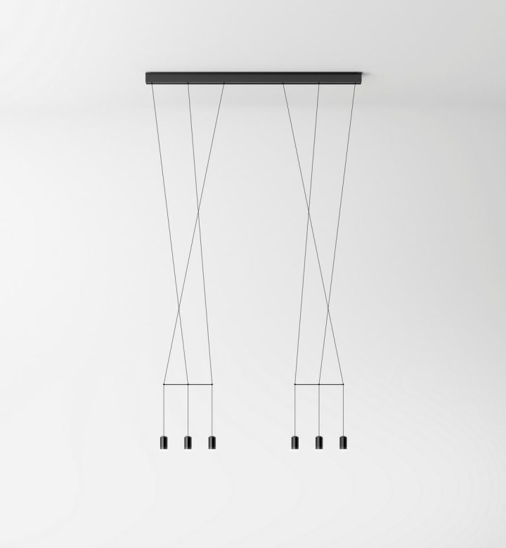 Wireflow Lineal 0338 Pendant Lamp, Vibia