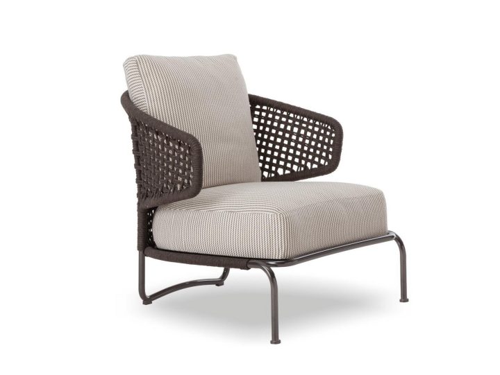 Aston Cord Outdoor Garden Armchair, Minotti