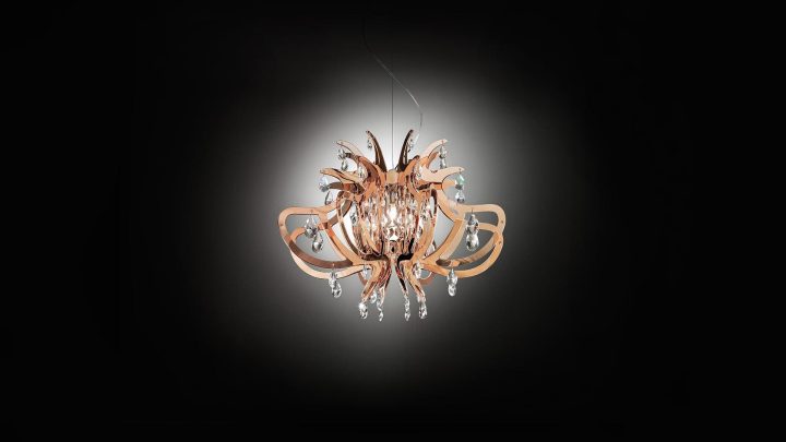 Lillibet Copper Pendant Lamp, Slamp