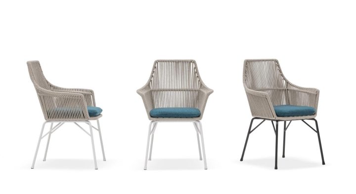 York “cord” Outdoor Garden Chair, Minotti