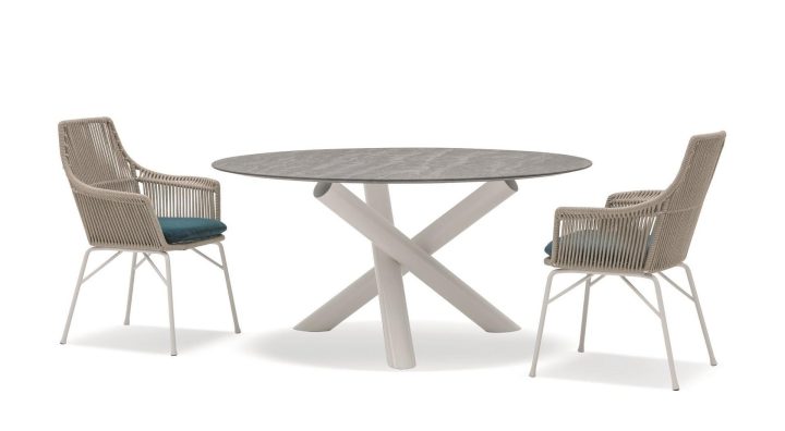 York “cord” Outdoor Garden Chair, Minotti
