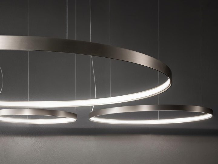 Zero Round Pendant Lamp, Panzeri