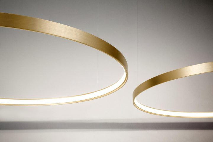 Zero Round Pendant Lamp, Panzeri