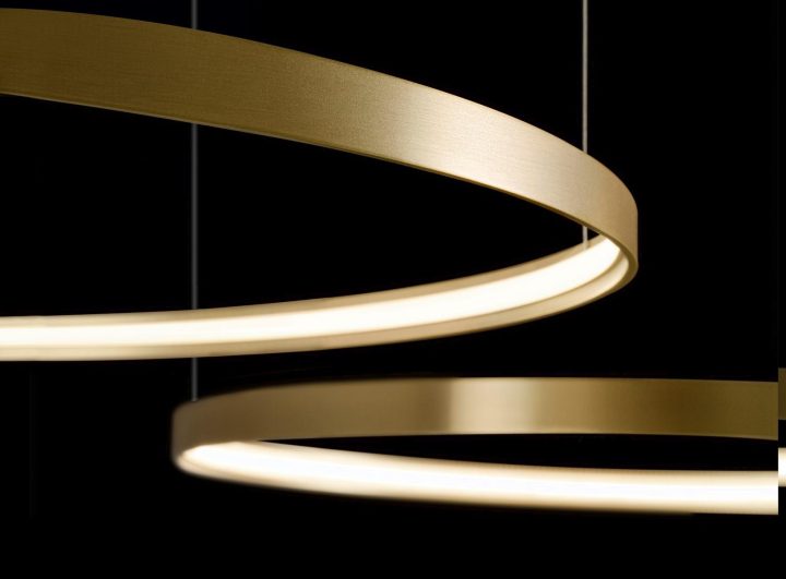 Zero Round Pendant Lamp, Panzeri