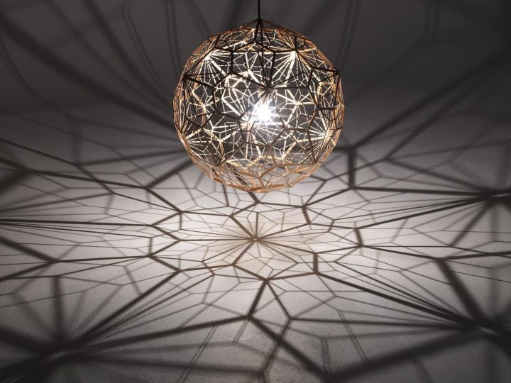 Etch Web pendant lamp by Tom Dixon