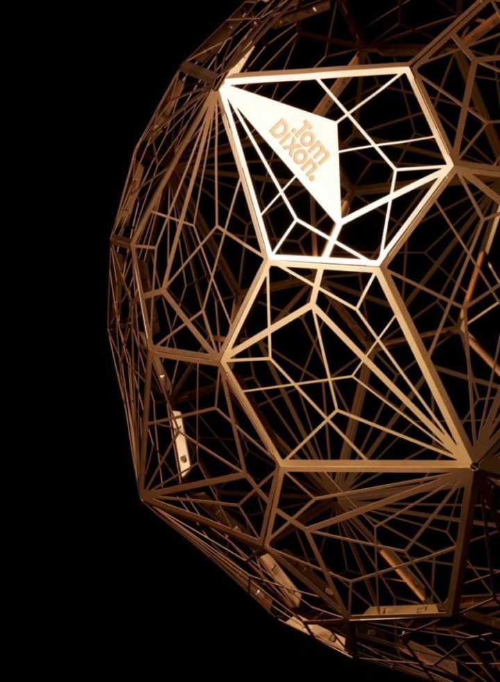 Etch Web pendant lamp by Tom Dixon