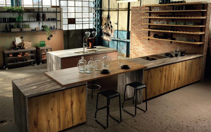 Factory kitchen, Aster Cucine