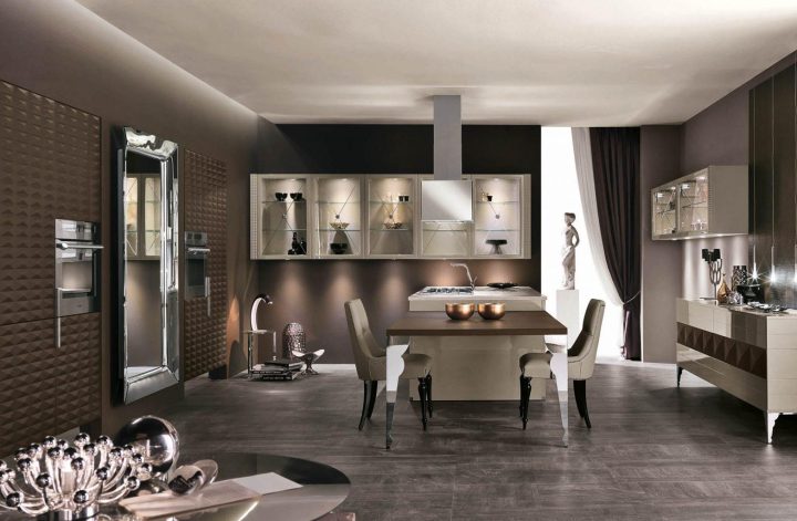 Luxury Glam kitchen, Aster Cucine