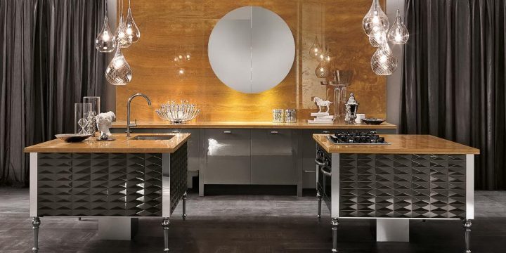 Luxury Glam kitchen, Aster Cucine