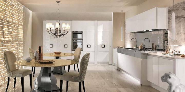 Luxury Glam kitchen, Aster Cucine