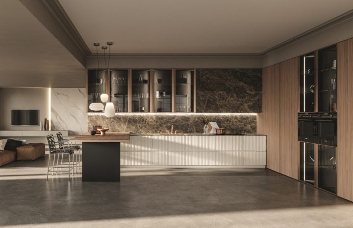 Pure Glam kitchen, Aster Cucine