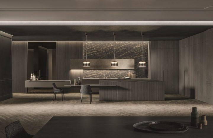 Pure Glam kitchen, Aster Cucine