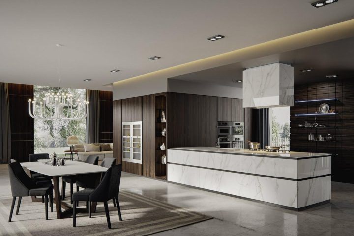 Moderno kitchen, Old Line