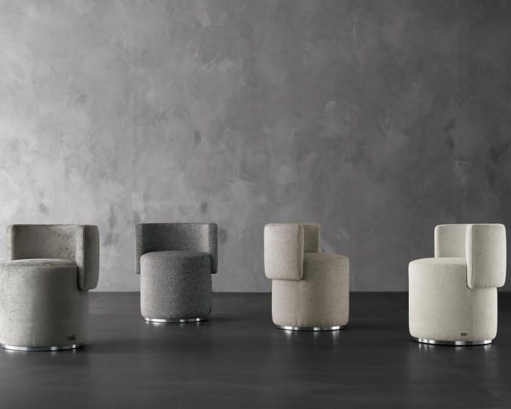 Love Seat pouf by Rugiano