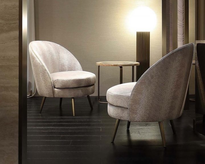 Perla armchair by Rugiano