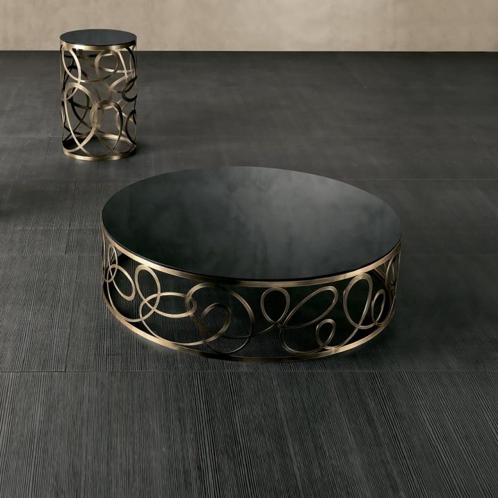 Tourbillon coffee table by Rugiano