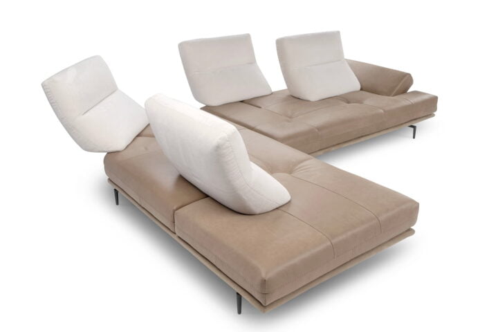 Boero - sectional leather sofa | Calia Italia