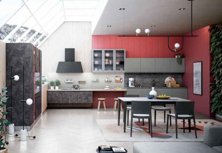 Jey Feel - melamine kitchen without handles | Creo kitchens