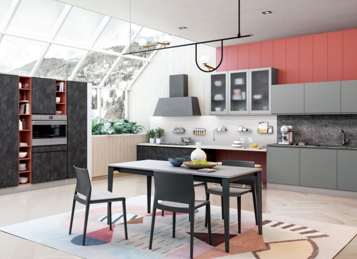 Jey Feel - melamine kitchen without handles | Creo kitchens