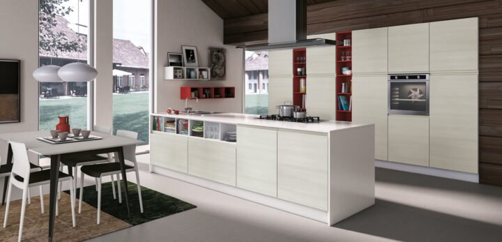 Jey Feel - melamine kitchen without handles | Creo kitchens