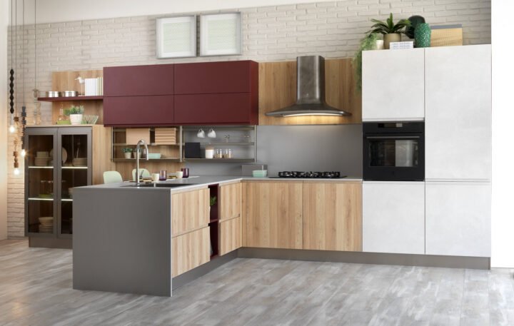 Jey Feel - melamine kitchen without handles | Creo kitchens