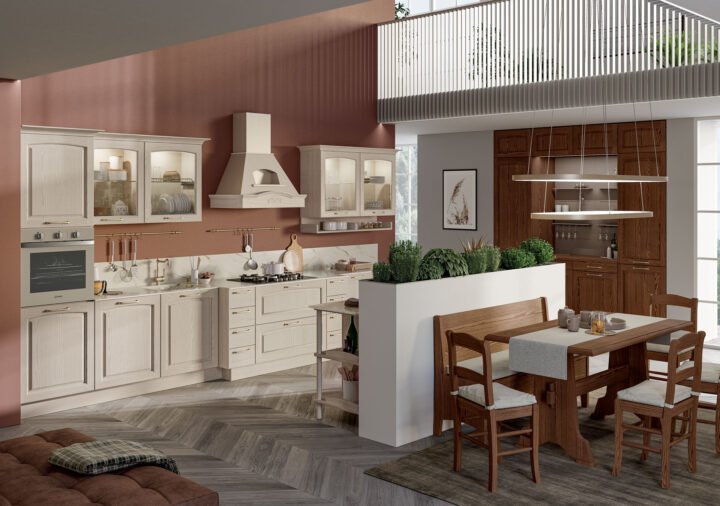 Grace - wood kitchen with handles | Creo kitchens