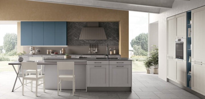 iris - wood kitchen with handles | Creo kitchens