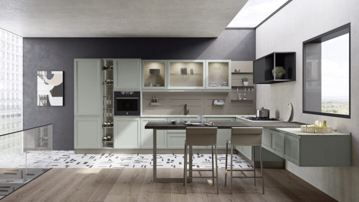 Selma - wood kitchen without handles | Creo kitchens