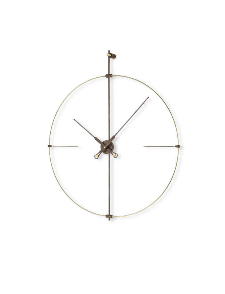 Bilbao premium - metal clock | Nomon