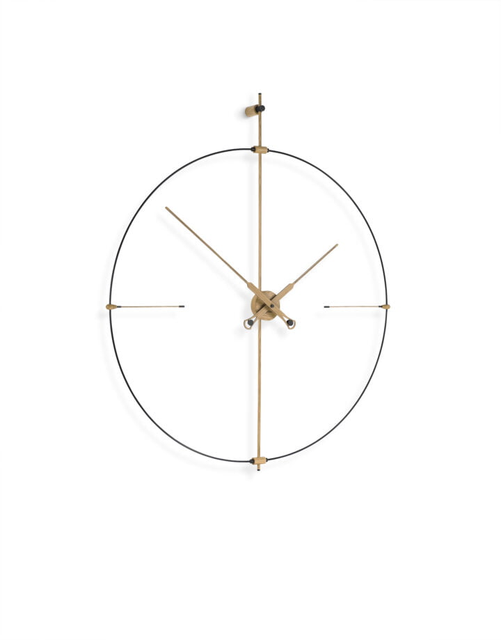 Bilbao premium - metal clock | Nomon