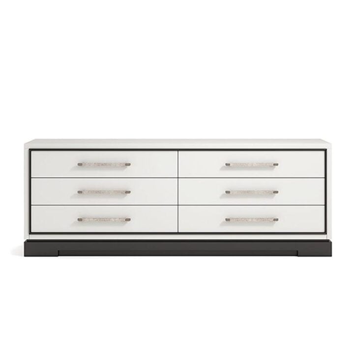 Asmara - rectangular lacquered chest of drawers | Galimberti Nino