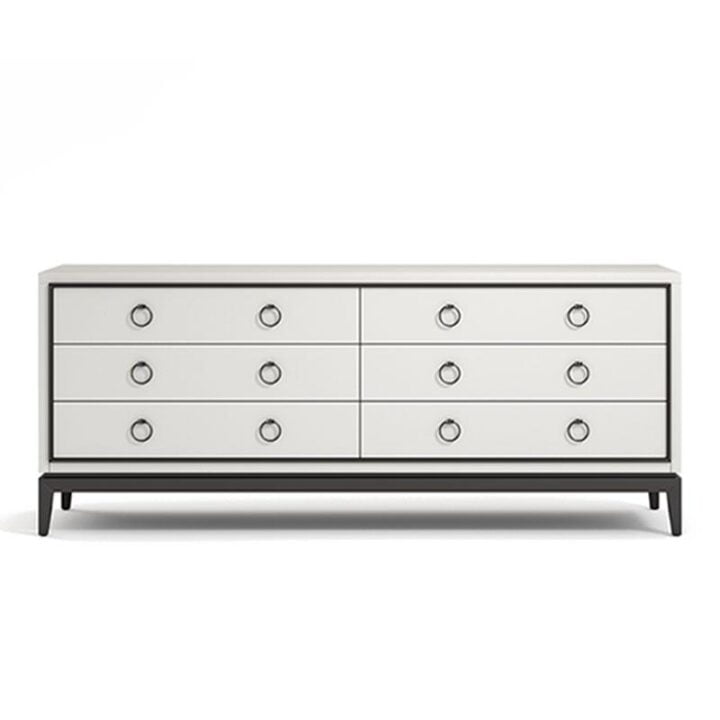 Asmara - rectangular lacquered chest of drawers | Galimberti Nino