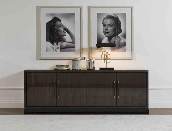 Asmara - rectangular lacquered chest of drawers | Galimberti Nino