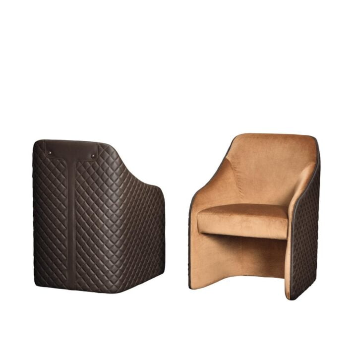 Bacco - nabuk armchair | Daytona