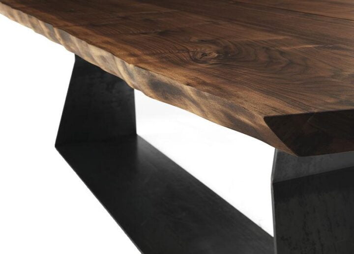 Bedrock - rectangular veneer table | Riva 1920