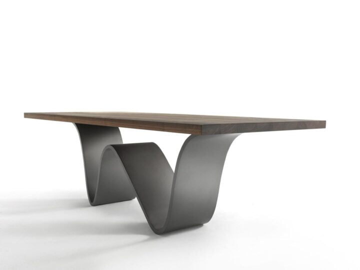 Bree e Onda - rectangular wood table | Riva 1920