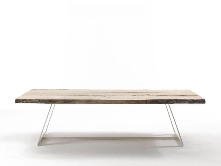 Calle - rectangular metal table | Riva 1920