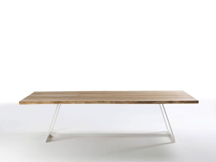 Calle - rectangular metal table | Riva 1920