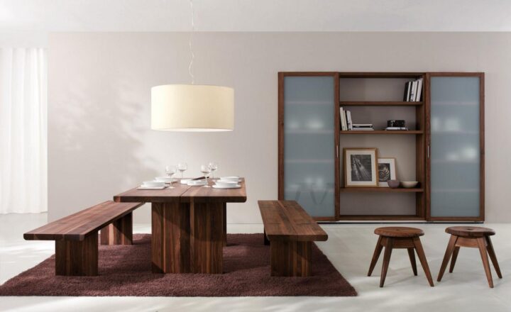 Celerina - rectangular solid wood table | Riva 1920