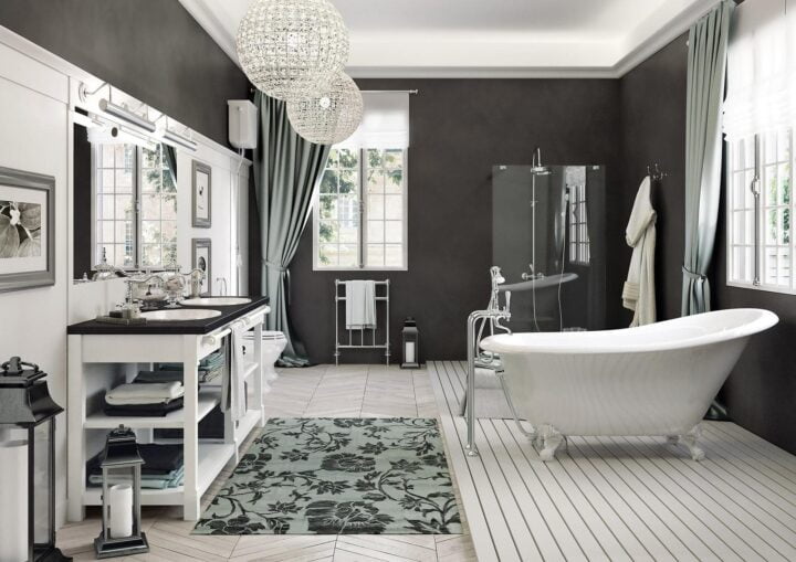 English Mood - uv lacquered bathroom | Minacciolo