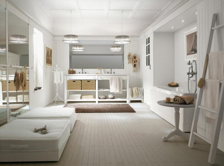 English Mood - uv lacquered bathroom | Minacciolo