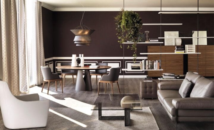 Giano - round metal table | Cattelan Italia