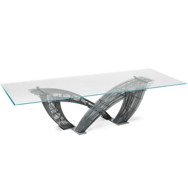 Hystrix - rectangular glass table | Cattelan Italia