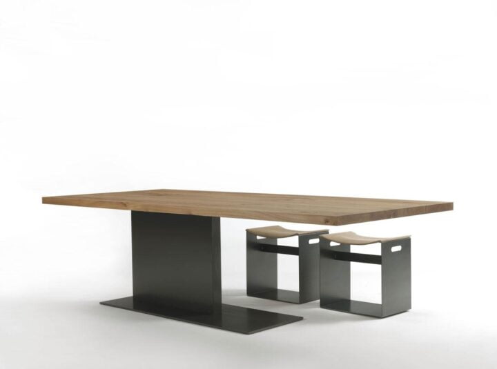 Liam - rectangular wood table | Riva 1920